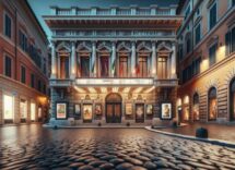 Immagine del Tertio Millennio Film Festival con elementi cinematografici e spirituali