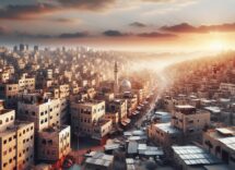 Un'immagine evocativa del cinema palestinese