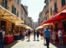 Immagine del Matera Film Festival con elementi cinematografici