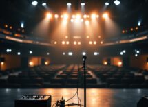 Francesco Guccini durante un concerto emozionante