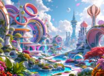 Immagine di Interstella 5555 con elementi di animazione e musica