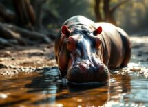 Moo Deng, il famoso animale in diretta sui social media