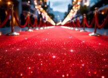 Tilda Swinton con l'Orso d'oro onorario alla Berlinale75