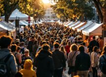 Vincitori del festival di Avellino con trofei e premi