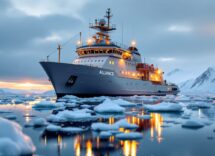 Ricercatori in azione tra i ghiacci dell'Artico