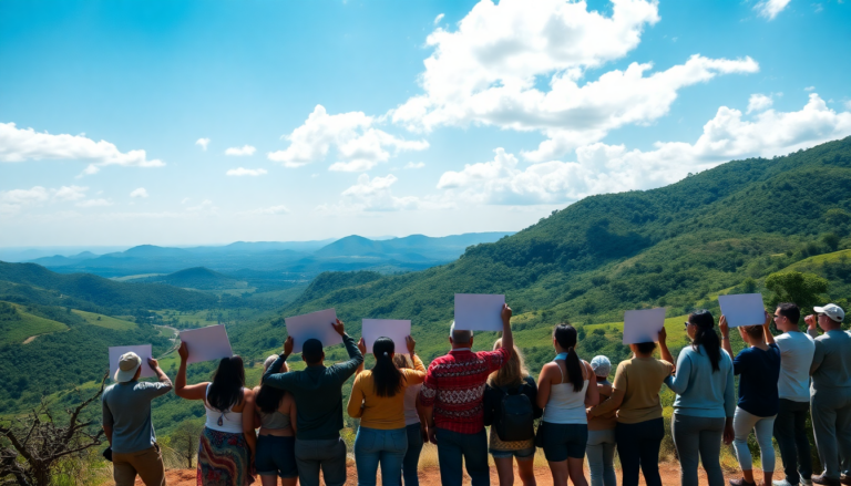 a savana e a montanha una favola di resistenza ambientale 1745828992