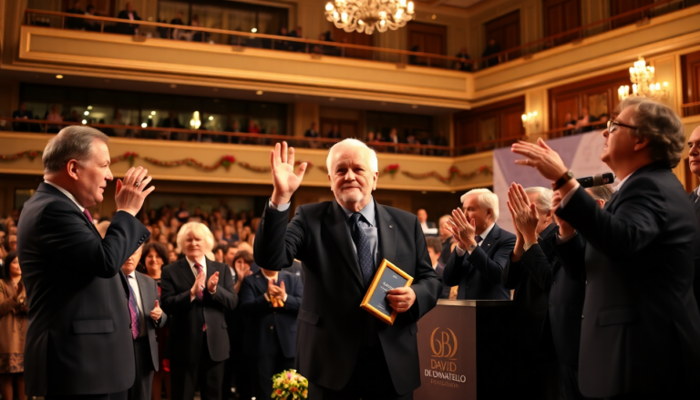 pupi avati riceve il premio alla carriera ai david di donatello 1745516534