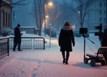 scorsese dirige what happens at night con dicaprio e lawrence prime immagini dalle riprese 1773999487